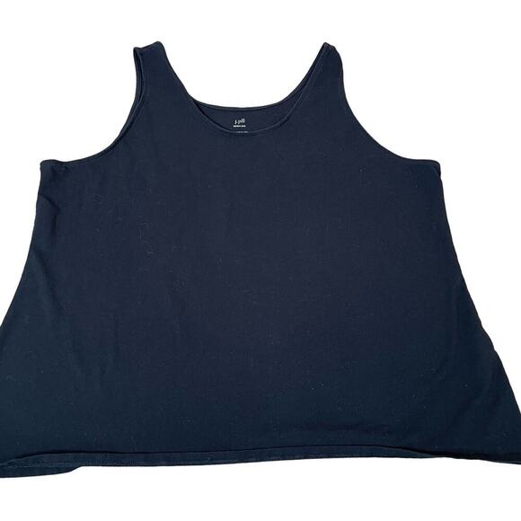 J. Jill tank top black the perfect tank SZ 3X plus size basic staple piece - Picture 2 of 7